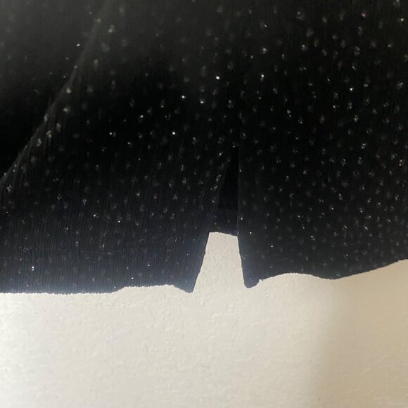 R&M Richards Two-Piece Blazer Top Set Womens Size 18 Black Sparkle‎ Formal Party - Picture 5 of 13